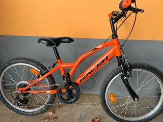 Bicicleta Infantil Racer Naranja