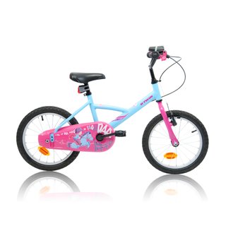 BICICLETA PARA NIÑOS 16 PULGADAS WENDY PONY azul y rosa