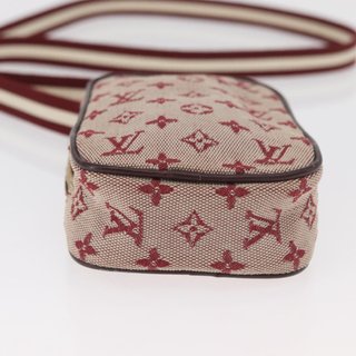 LOUIS VUITTON Monogram Mini Us Digital Pouch Red