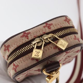 LOUIS VUITTON Monogram Mini Us Digital Pouch Red