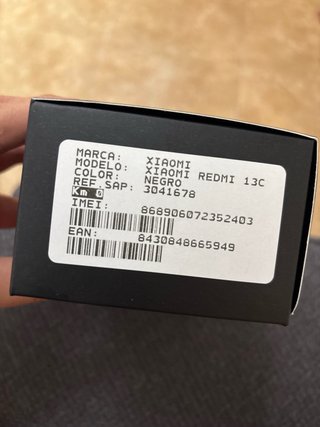 Redmi 13C Negro