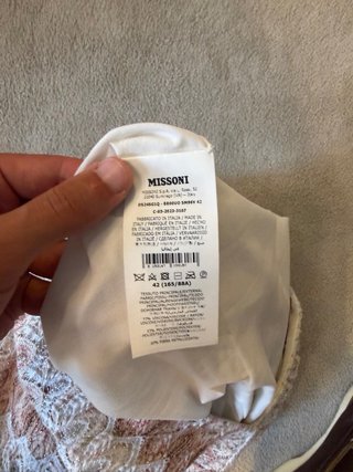 Vestido Missoni Multicolor Tamanho Único