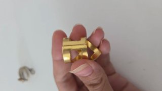 Anello Vestopazzo dorato