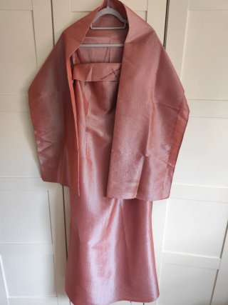 Vestido de fiesta rosa