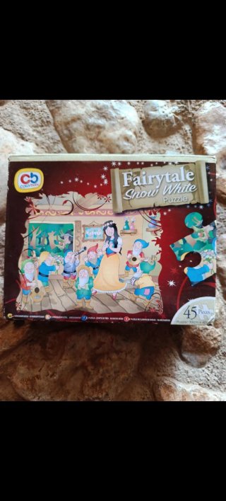Puzzle Fairytale Snow White 45 piezas