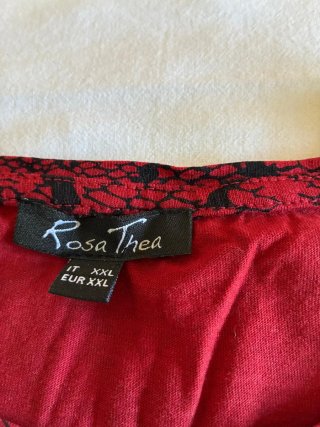T-shirt donna Rosa thea