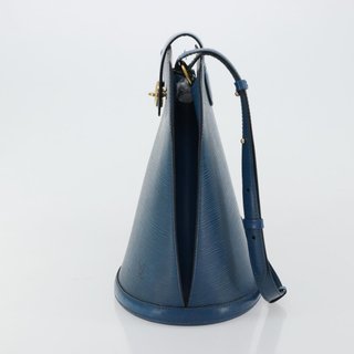 LOUIS VUITTON Epi Cluny Shoulder Bag Blue M52255