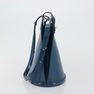 LOUIS VUITTON Epi Cluny Shoulder Bag Blue M52255