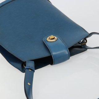 LOUIS VUITTON Epi Cluny Shoulder Bag Blue M52255