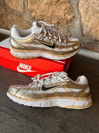 Nike P6000 Oro y Blanco