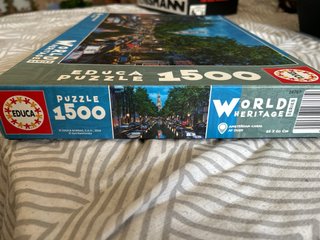 Puzzle Educa 1500 Piezas Amsterdam