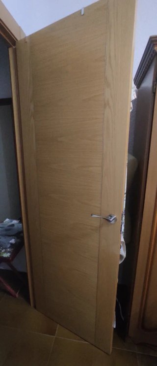 Puerta madera haya