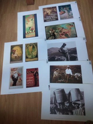 8 Cartazes Históricos Vinho Porto Portugal