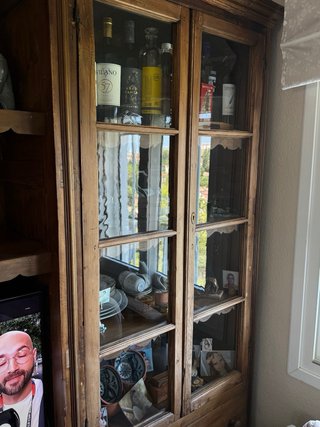 Auténtico mueble de madera maciza (+100 años)