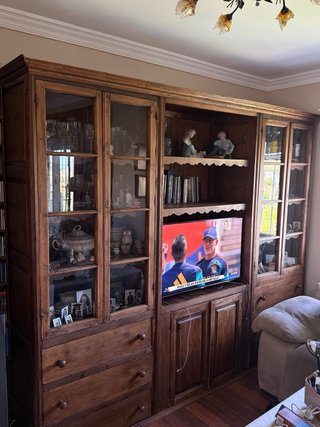 Auténtico mueble de madera maciza (+100 años)