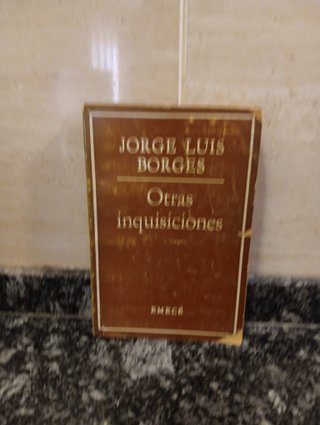 Otras inquisiciones de Jorge Luis Borges
