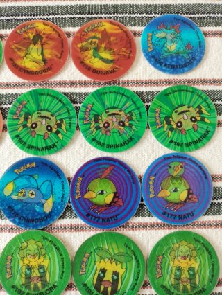 Tazos Pokémon Holográficos