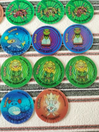 Tazos Pokémon Holográficos