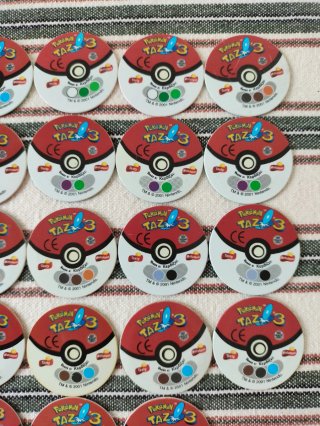 Tazos Pokémon Holográficos