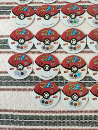 Tazos Pokémon Holográficos