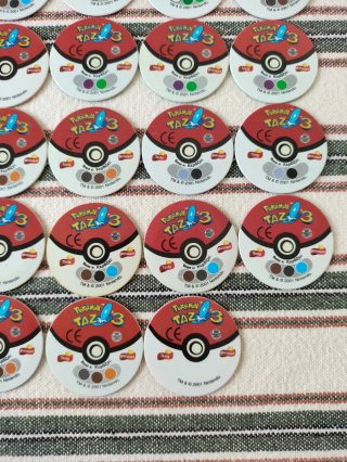 Tazos Pokémon Holográficos