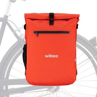 Wiltec | Borsa bici 4in1 25L rossa · Borse