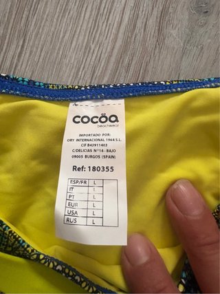 Braguita bikini Cocöa Beachwear estampado