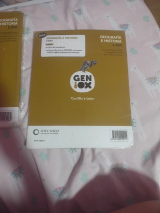 Geografía e historia, 2 ESO, Geniox