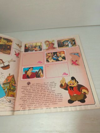 Album figurine La Bella e la bestia anni 90 LEGGI