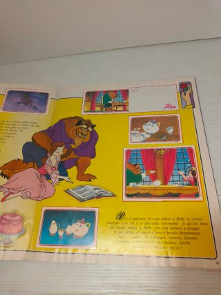 Album figurine La Bella e la bestia anni 90 LEGGI