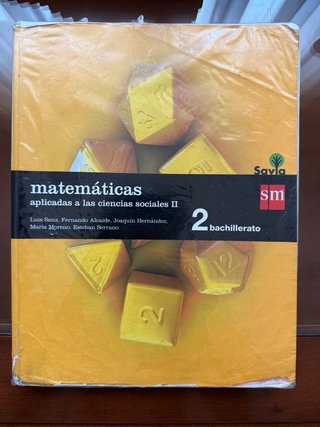 Matemáticas aplicadas a las ciencias sociales I I