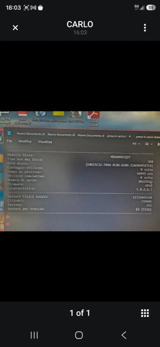 Hard disk HP 6TB Enterprise