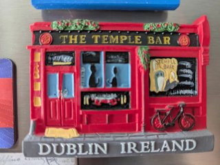 Imán The Temple Bar Dublín Irlanda
