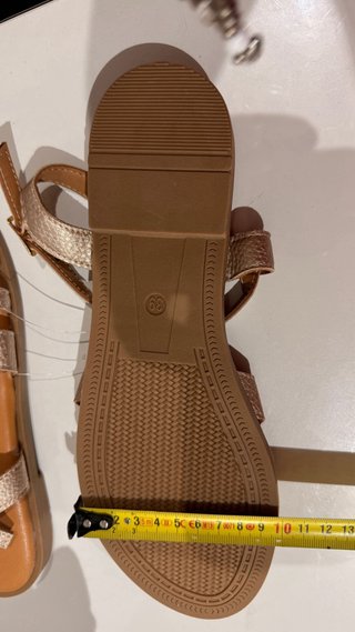 Sandalias Urbanitas Lady Talla 39 Doradas