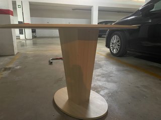 Mesa desmontable de madera