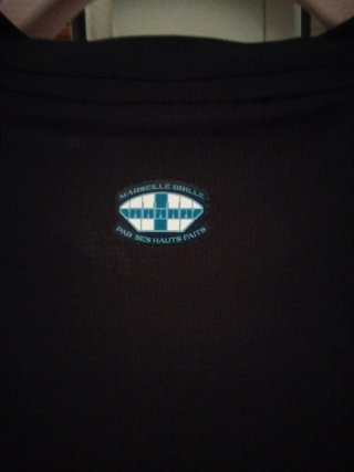 Camiseta Olympique Marseille Puma Negra y Azul