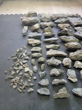 Rocas para acuario, estanque o decoración
