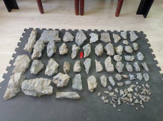 Rocas para acuario, estanque o decoración