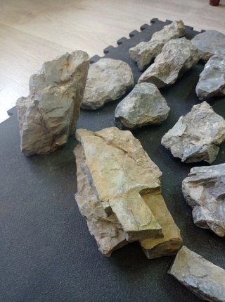 Rocas para acuario, estanque o decoración