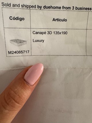 Cama canapé tapizada