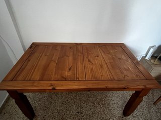 Mesa comedor madera maciza