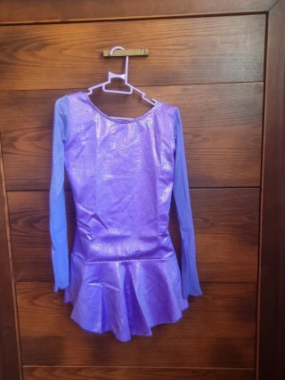 Maillot Patinaje Artístico Bordoy Talla 3