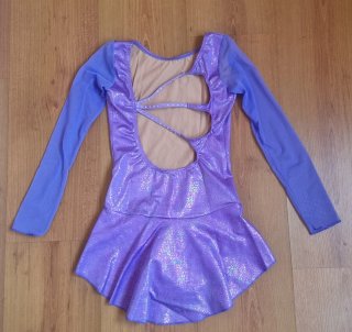 Maillot Patinaje Artístico Bordoy Talla 3