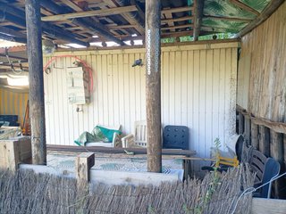Contenedor marítimo de obra acondicionado