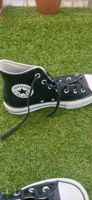 Converse All Star Botas Negras Talla 38