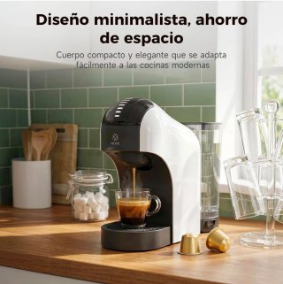 Cafetera de Cápsulas WOOK