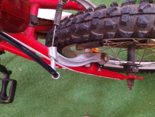 Bicicleta infantil roja Condor Meteor