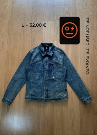 Chaqueta vaquera hombre de G-Star Raw (L)