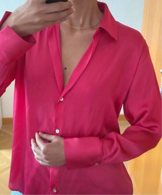 Camisa Zara Rosa
