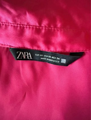 Camisa Zara Rosa